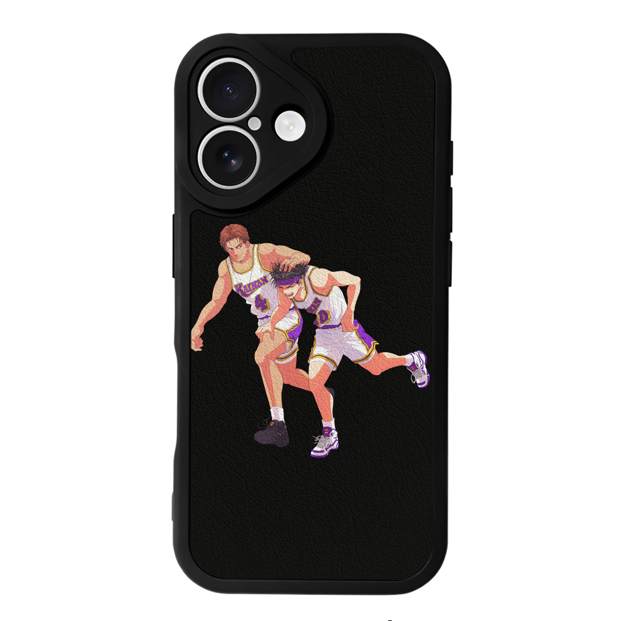 （画像用） SLAM DUNK／スラムダンク 【iPhone 16シリーズ対応】シリコンスマホケース（レザー調） 材質：シリコン
